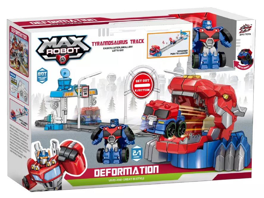 2In1 Transformer Max Robot Set