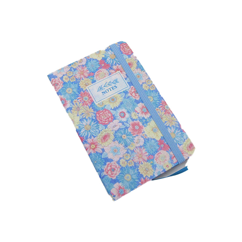 Hard Cover Notebook A6 - Flowers - Random Pick
