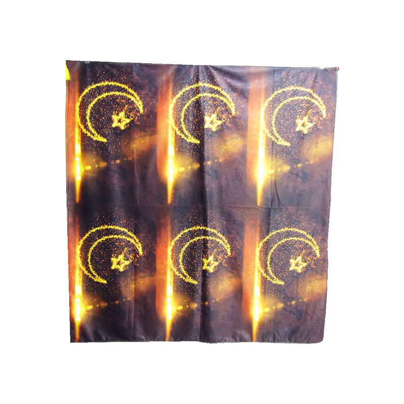 Decorations – Ramadan Tablecloth – Gold/Black - 1.5*1.5M