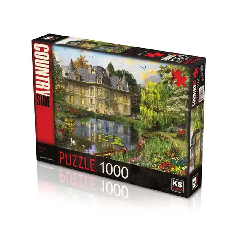 Mansion Lake Jigsaw Puzzles - 1000 Pcs
