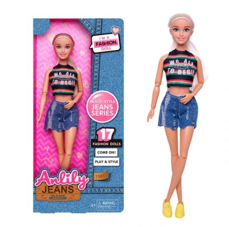 Anlily Fashion Style Doll - Jeans Hot Short