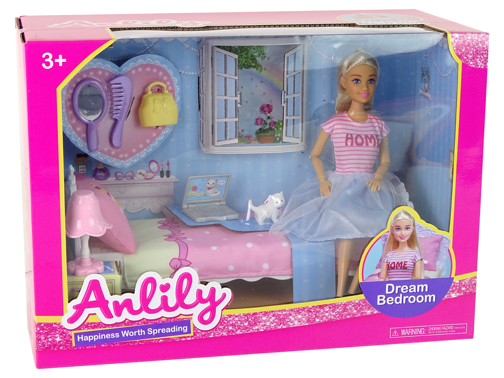 Anlily Fashion Style Doll - Bedroom Accessories