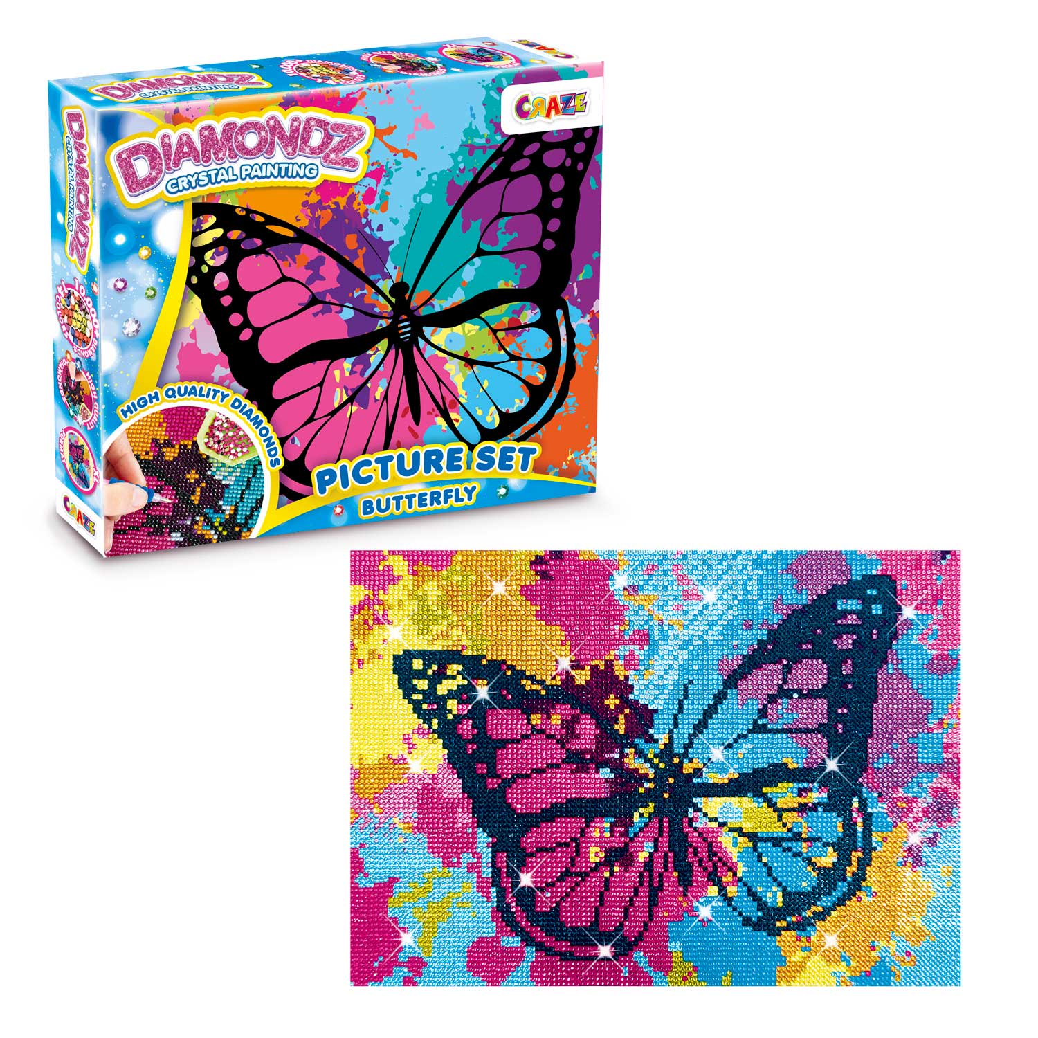 Diamond Painting Kit - Butterfly