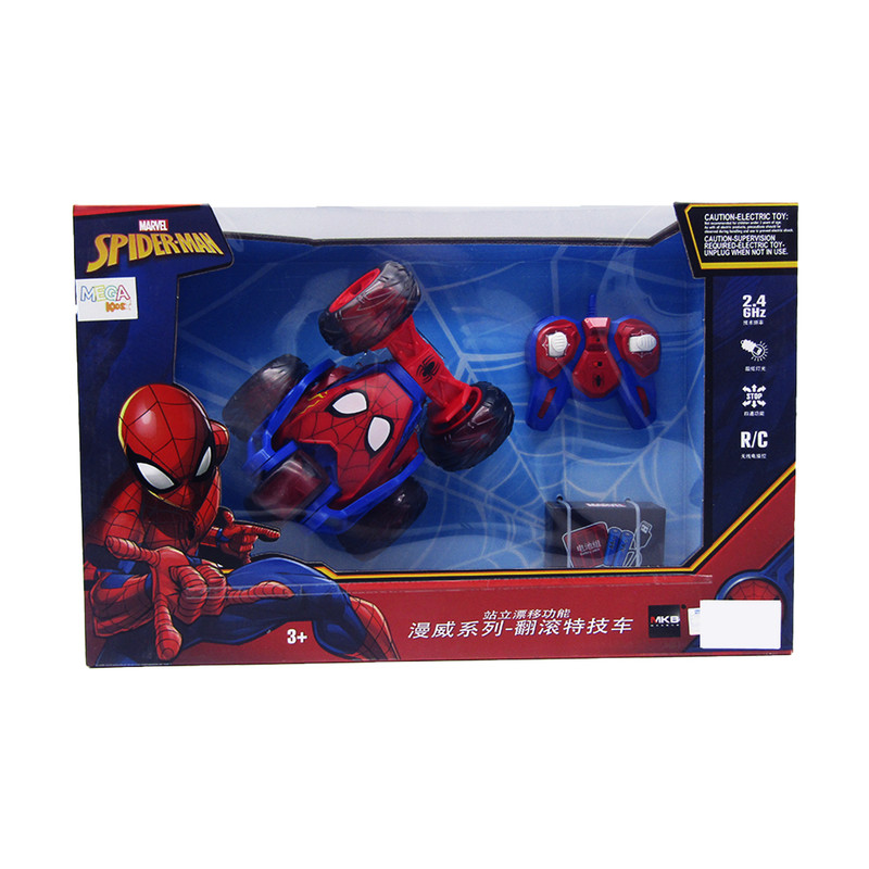 Spiderman Stunt Car With Remote Control