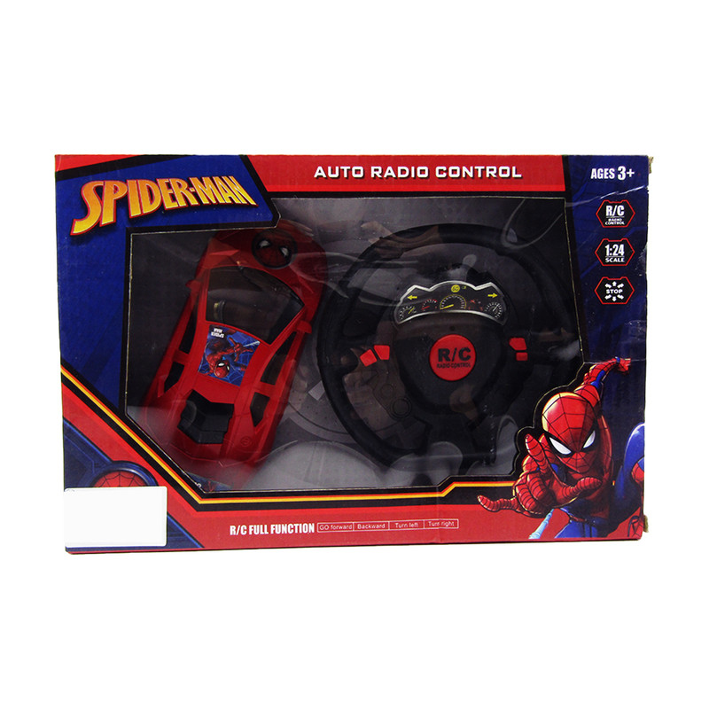 Full Function Car With Remote Control - Spiderman