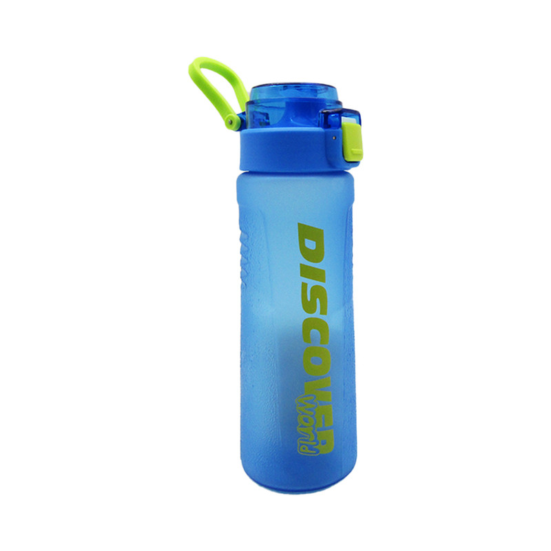 Sports Water Bottle With Straw  800ML - Random Color