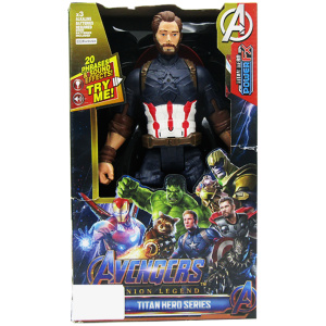 Avengers Titan Hero With Sound And Light - Captain America