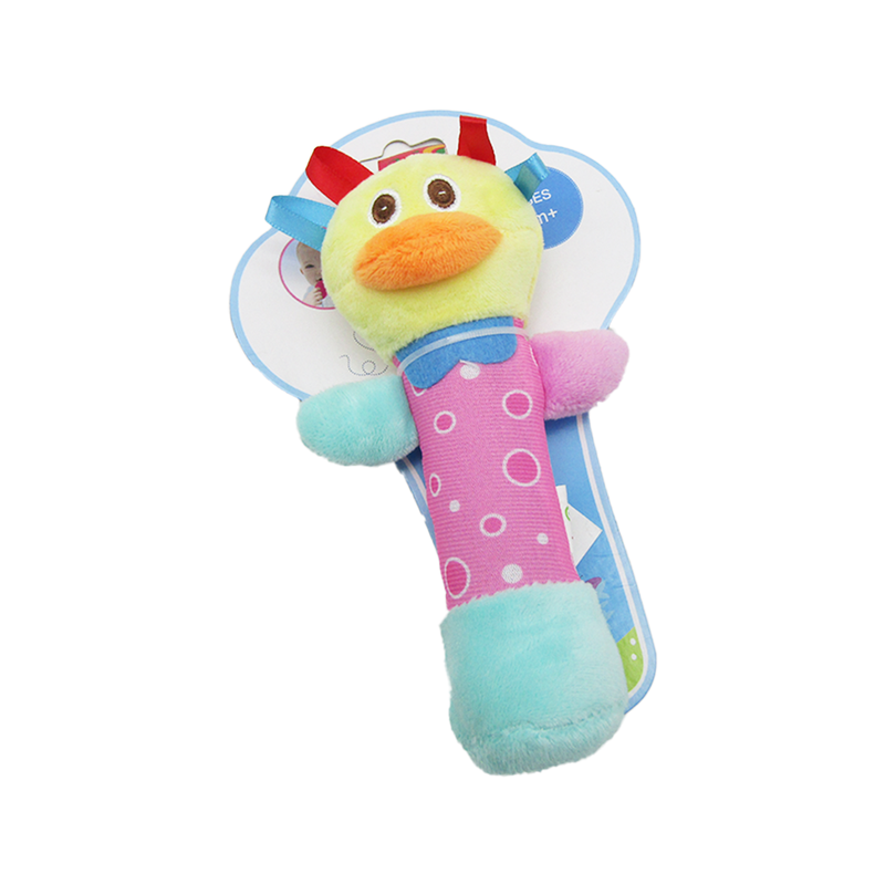 Soft Baby Rattle - Duck