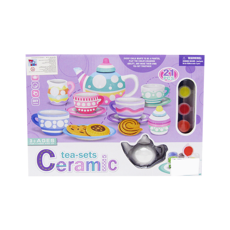 Ceramic Tea Set - 21 pcs