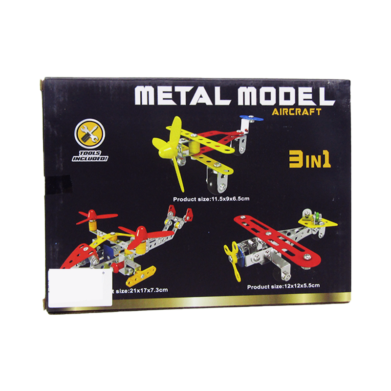 3IN1 Metal Building Blocks - 148 Pcs