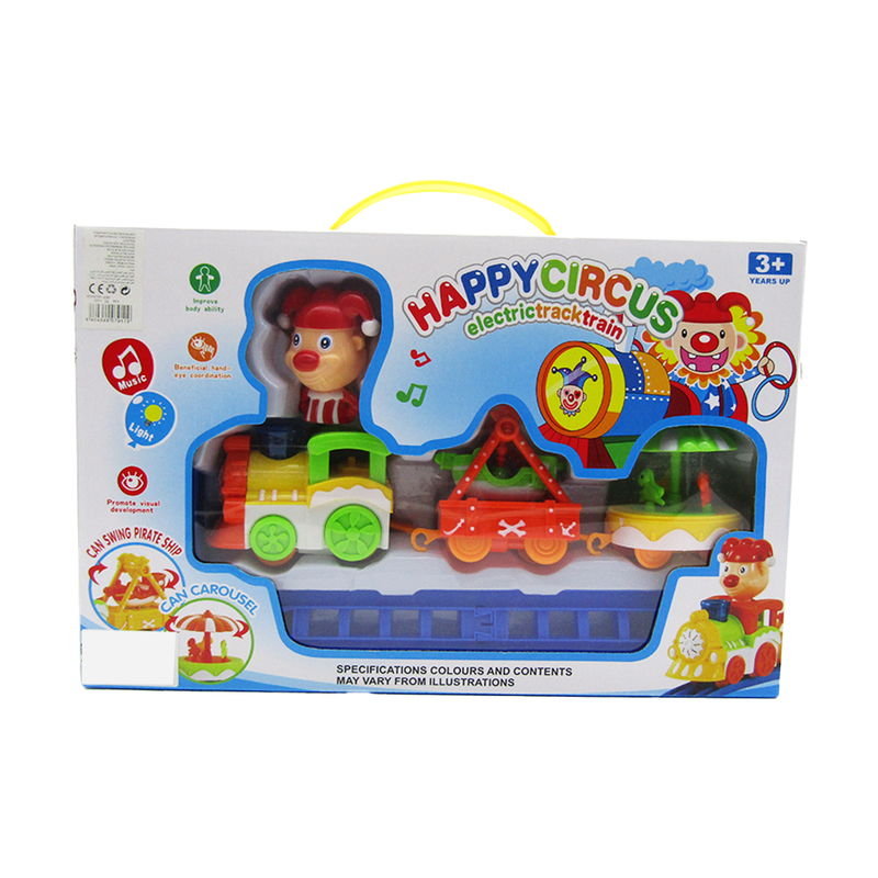 Happy Circus Electric Track Train With Light And Sound