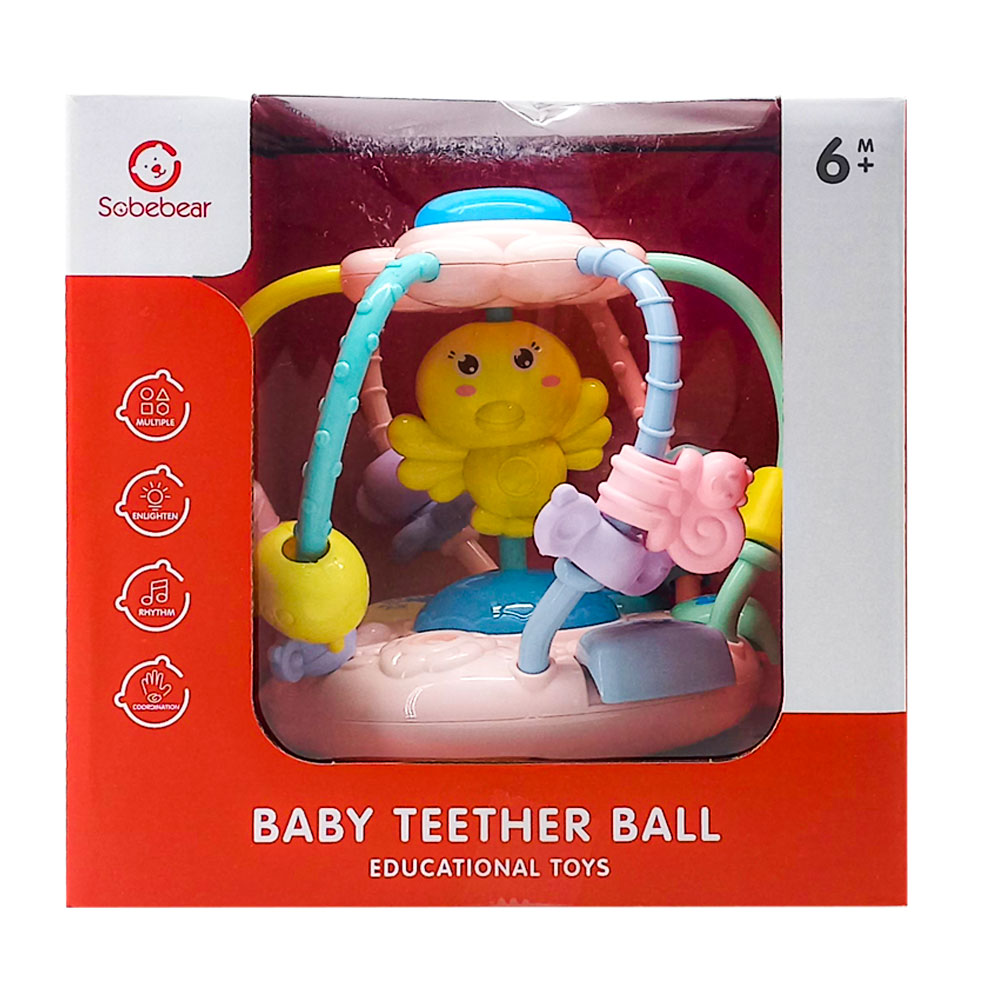 Musical Baby Teether Ball With Sound And Light