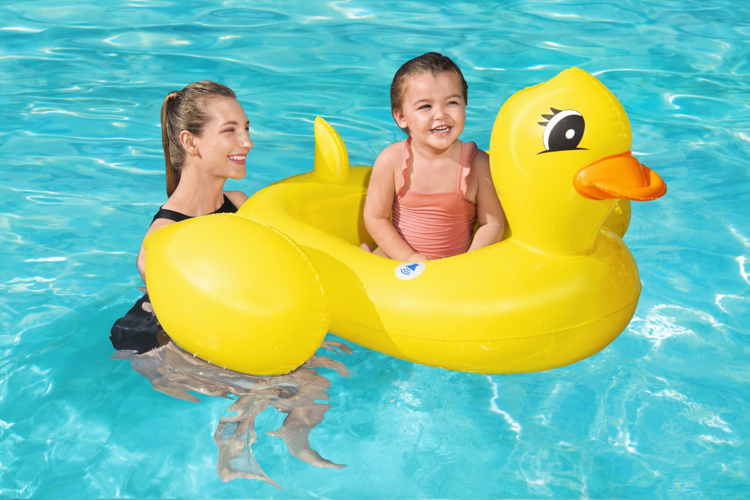 Funspeakers™ Children's Inflatable Boat Duck With Integrated Speaker