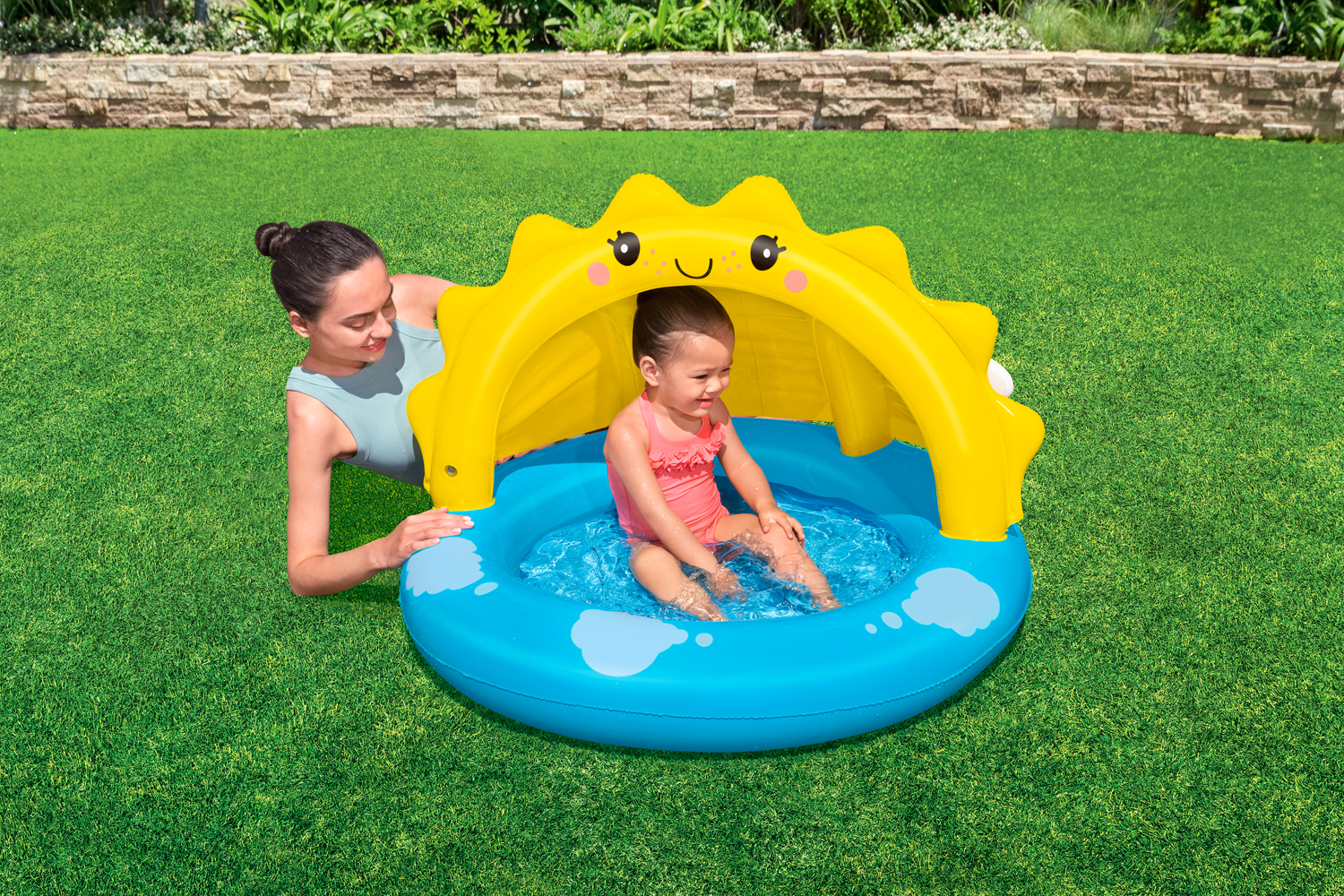 Sunny Days™ Paddling Pool With Sun Protection Roof