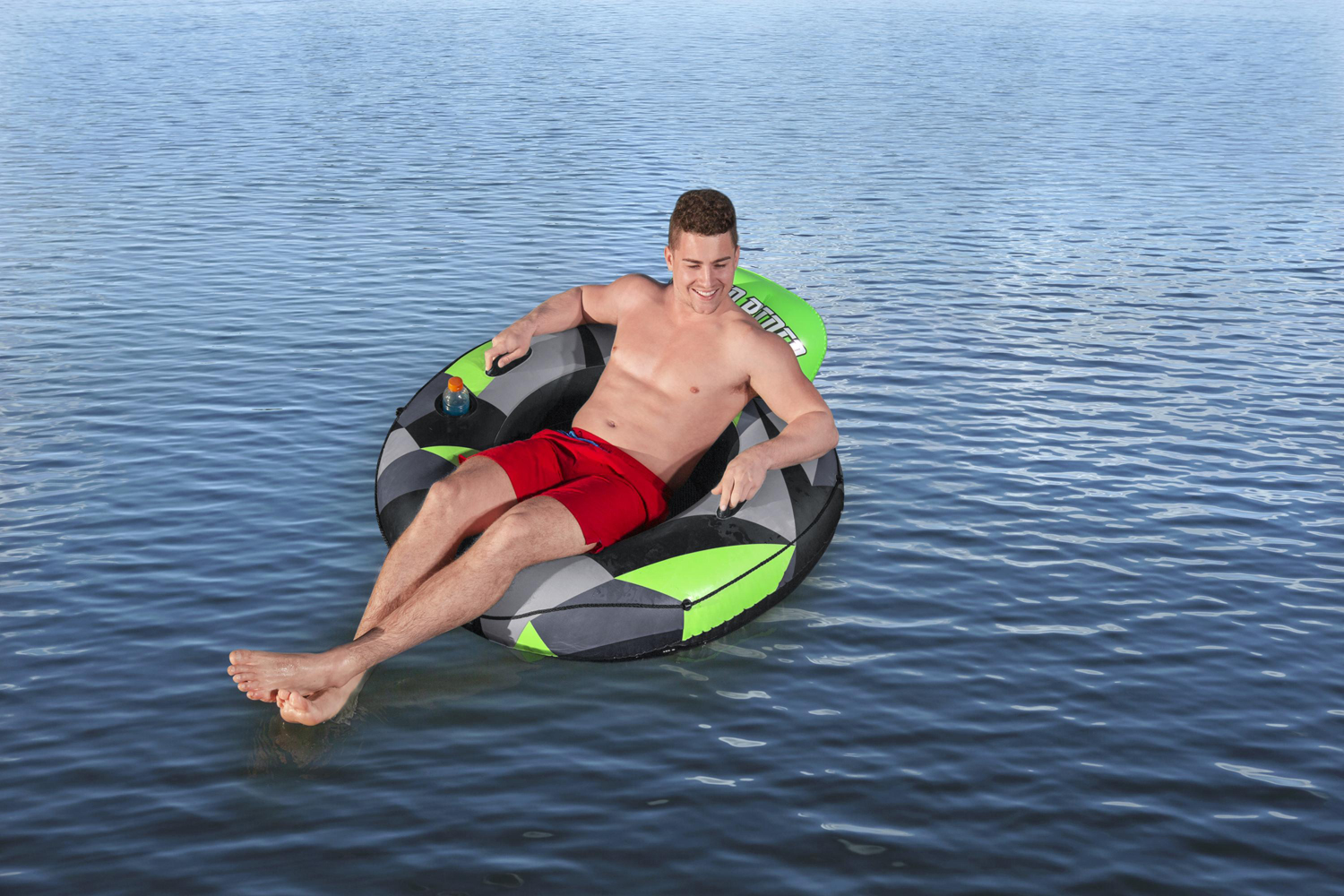 Hydro-Force™ swimming seat with backrest "Rugged Rider