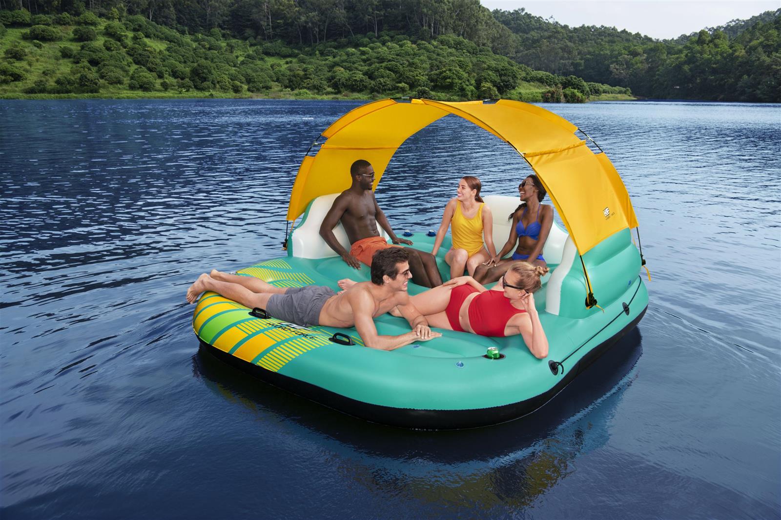 Hydro-Force® 5-person bathing island Sunny Lounge