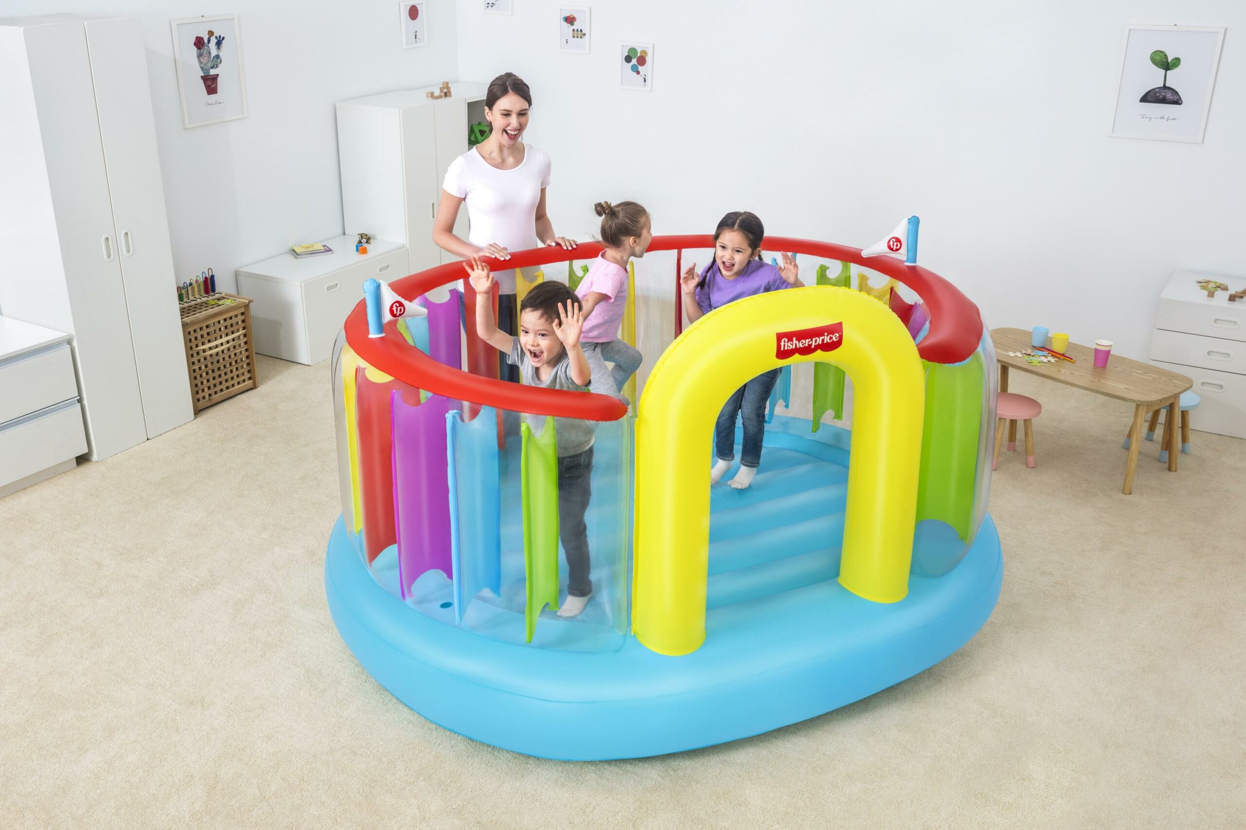 Fisher-Price® Bouncy Castle With Integrated Electric Pump Bouncetopia