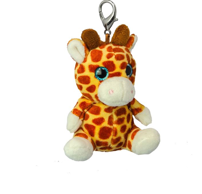 Plush Soft - Clip On Orbys Giraffe