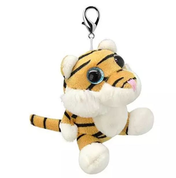 Plush Soft - Clip On Orbys Tiger