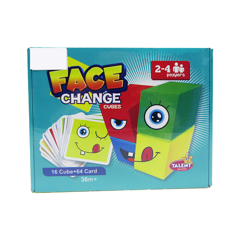 Face Change Cubes
