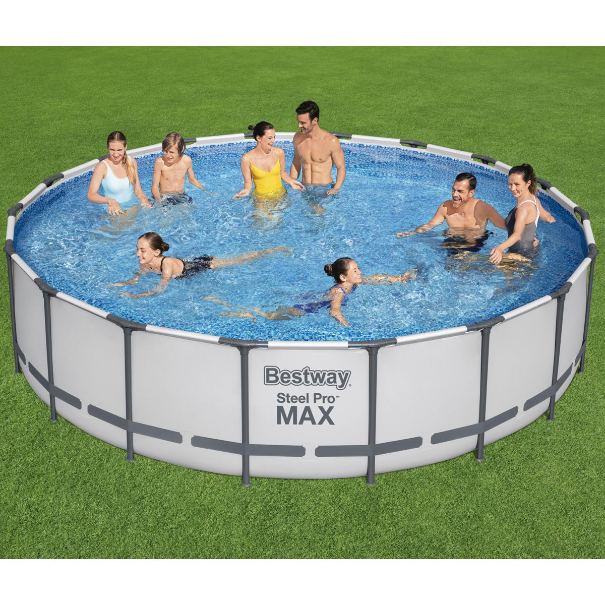 Steel Pro MAX Frame Pool Round With Steel Frame