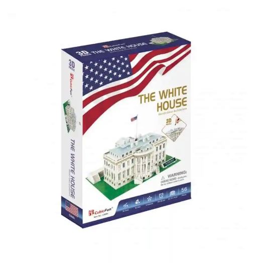 3D Puzzle White House - 43 Pcs