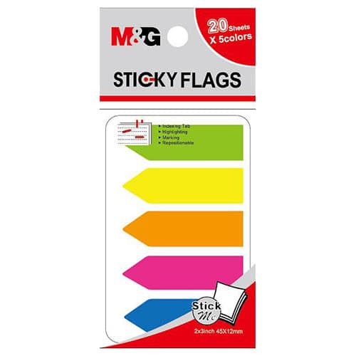 Sticky Bookmarks - 5 Colors