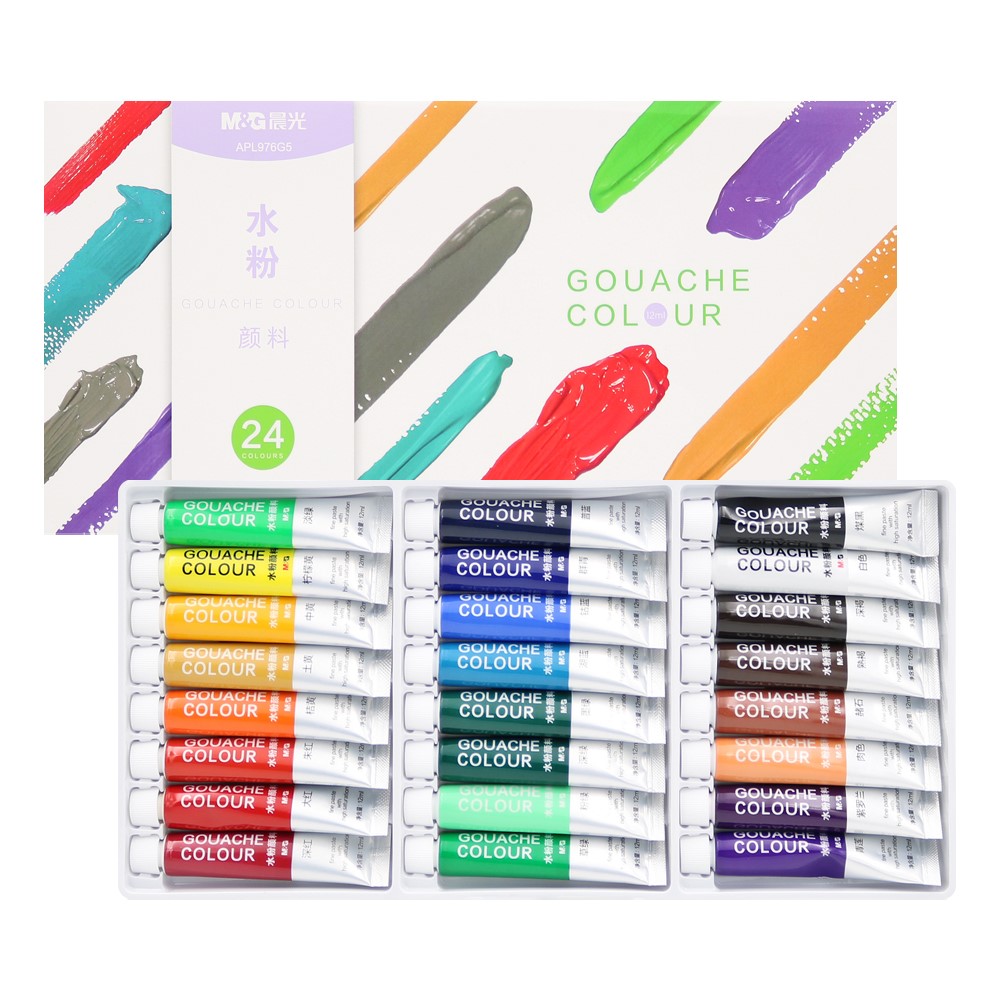 Gouache paints Color - 24 Color