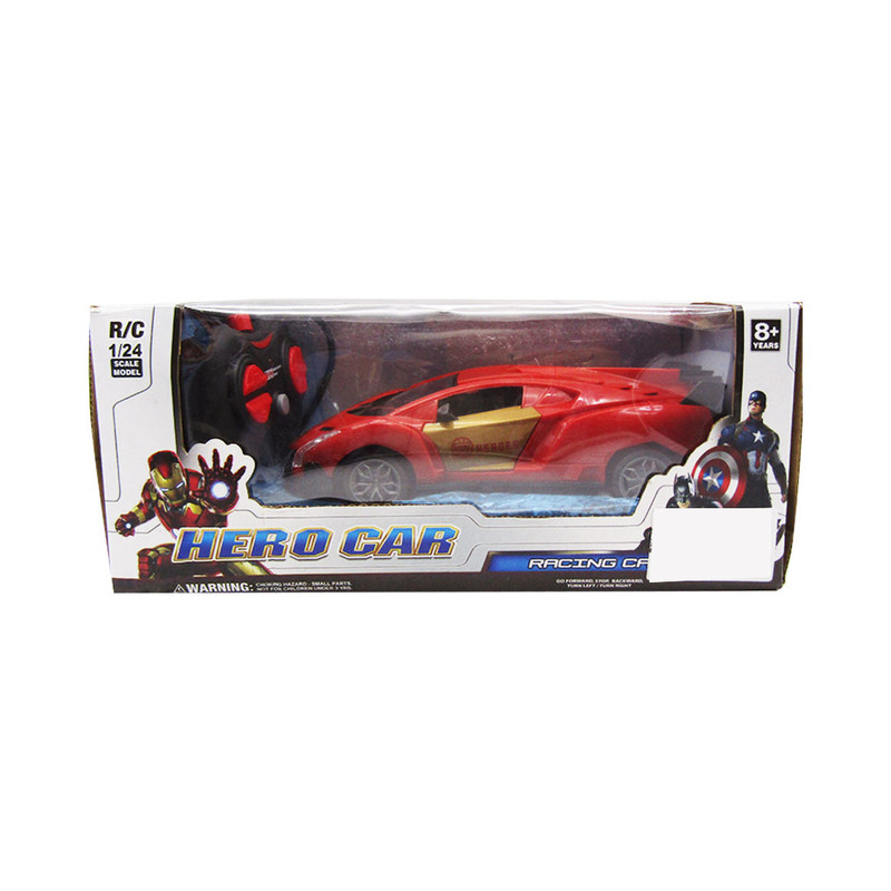 Hero Car With Remote Control - Iron Man