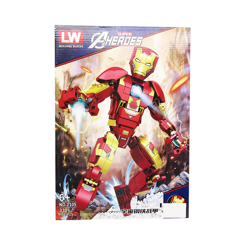 Avengers Building Blocks - Iron Man - 330 Pcs