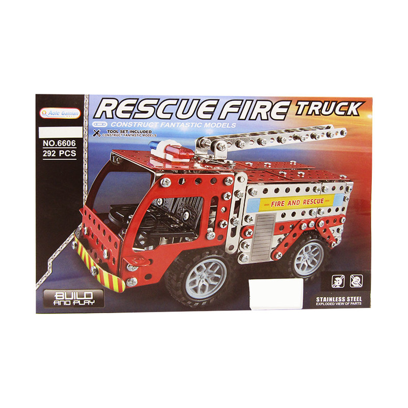 Stainless Steel Building Blocks - 292 Pcs