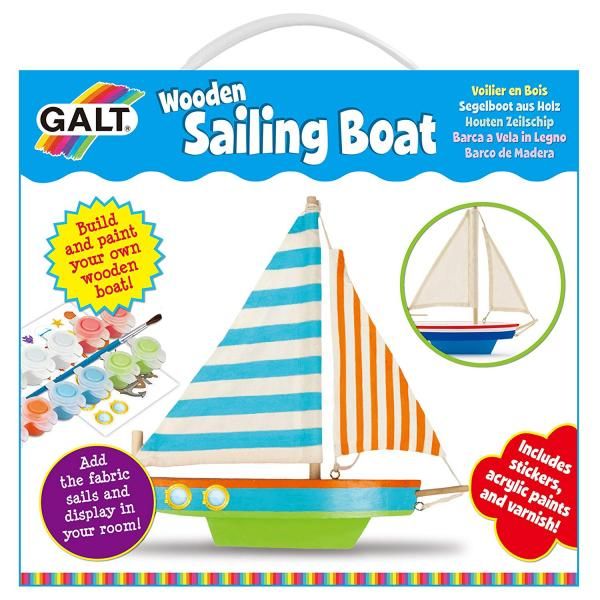 Wooden Sailing Boat