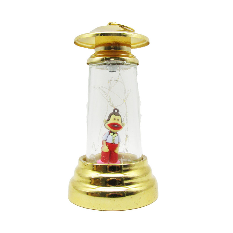 Metal Ramadan Lantern With Light - Bogy