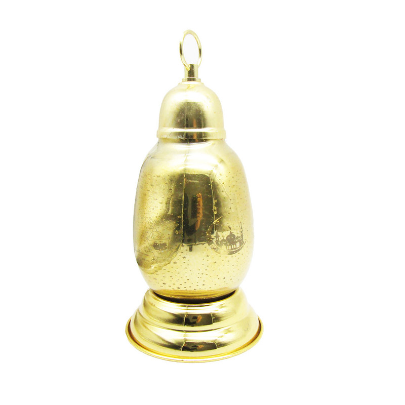 Metal Ramadan Lantern With Light