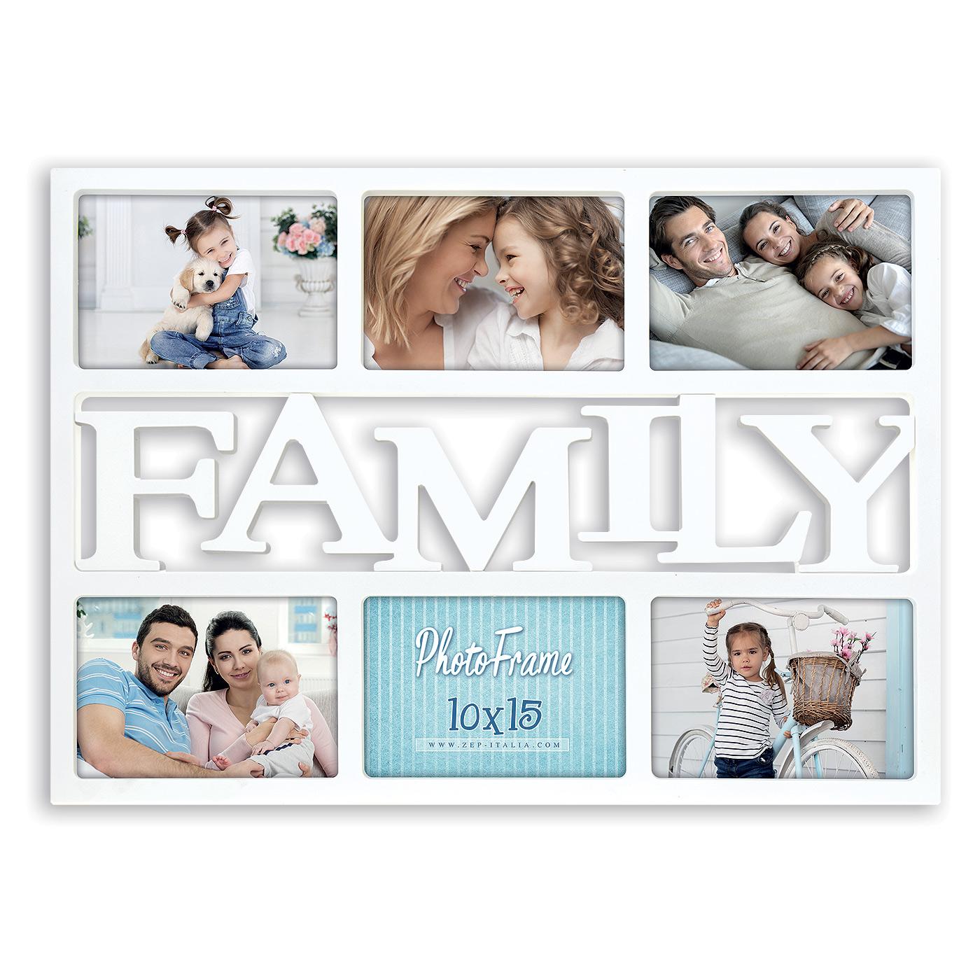 Family Multi Photo Frame - 6 Photos