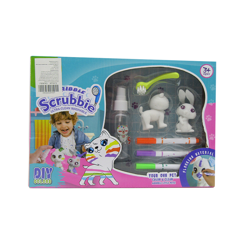 Scribble Scrubbie Pets Wash
