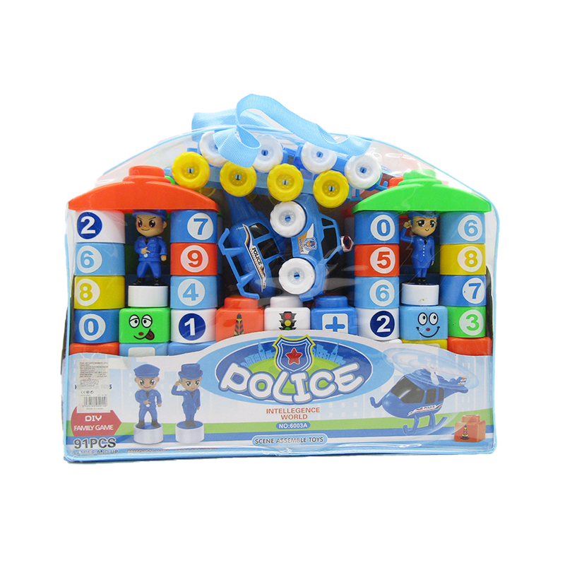 Police Building Blocks - 91 Pcs