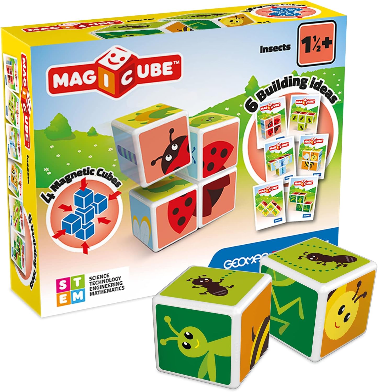Magicube Insects Building Magnetic Cubes