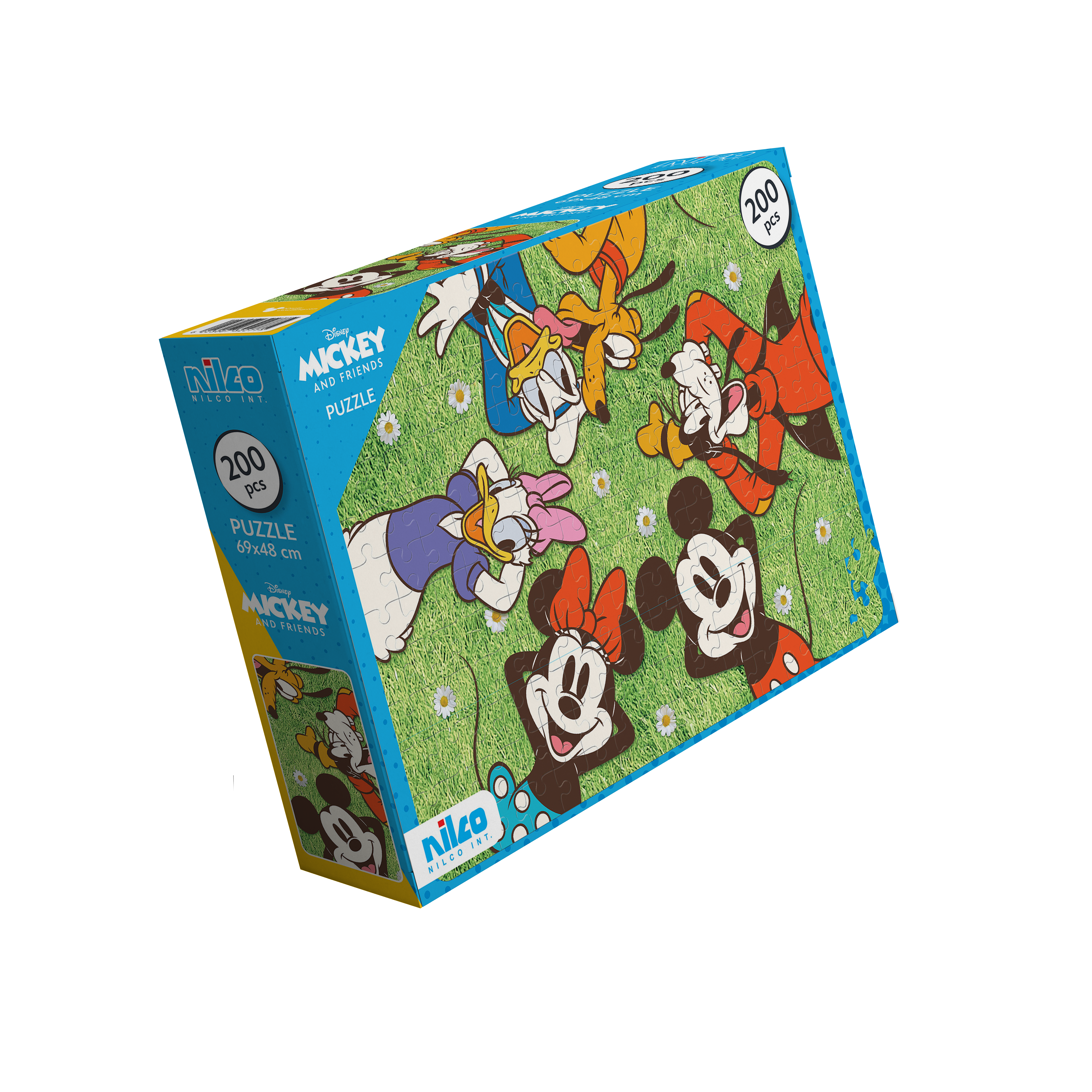 Disney Jigsaw Puzzle - Mickey and Friends - 200 Pcs