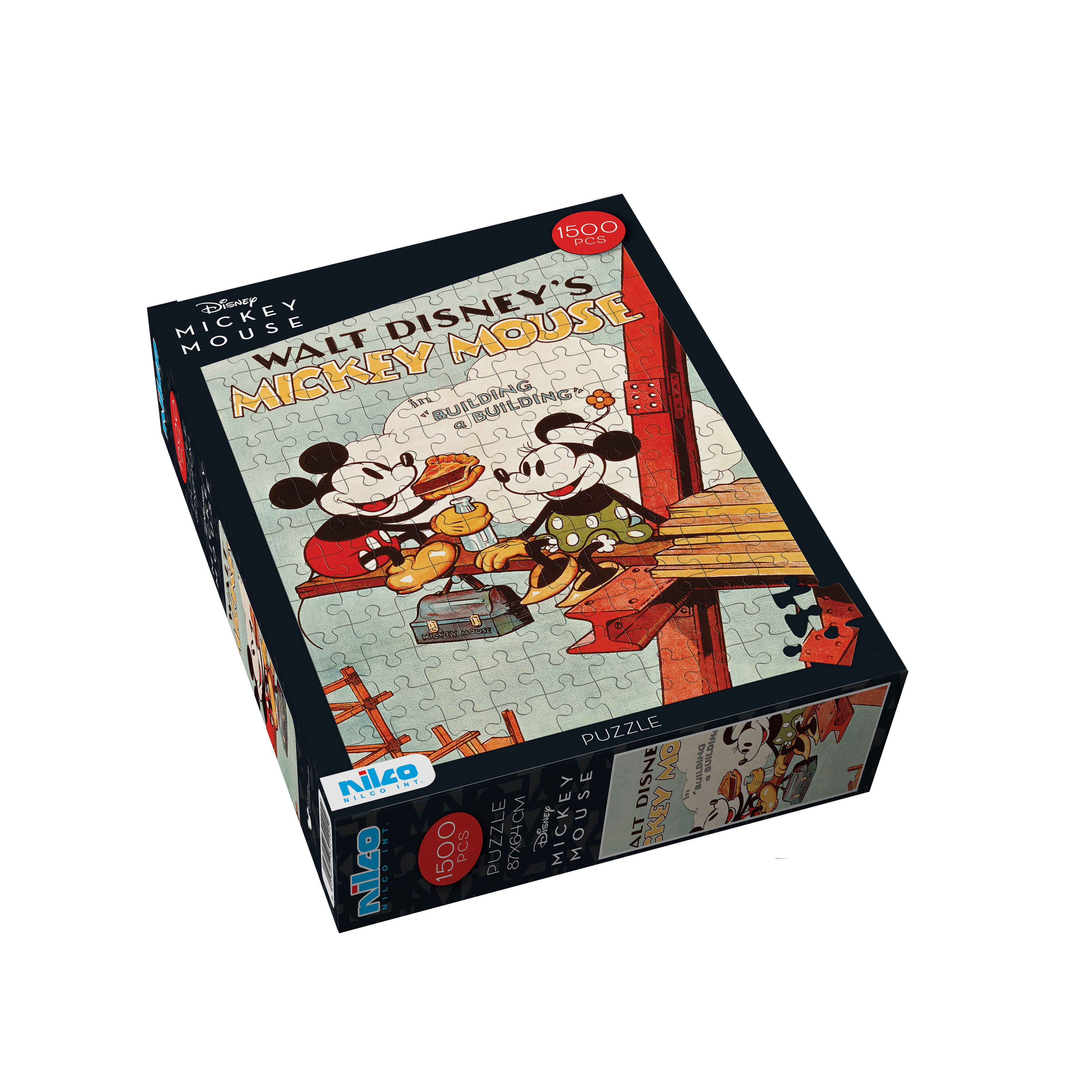 Disney Jigsaw Puzzle - Mickey and Minnie poster - 1500 Pcs