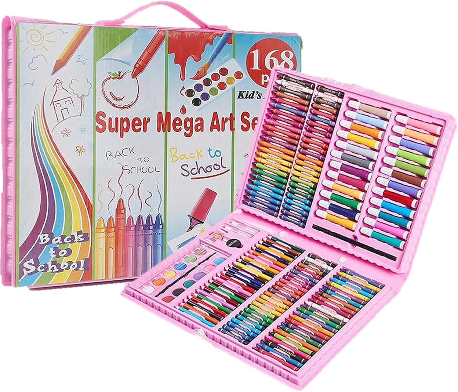 Super Mega Art Set - 168 Pcs