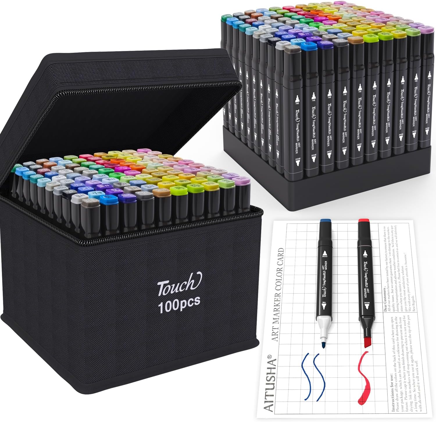 100 Colour Double Sided Pen