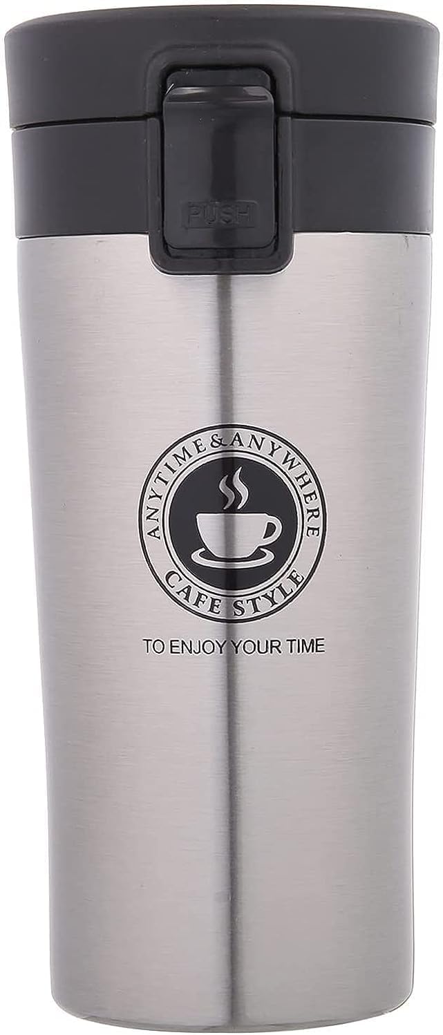 Stainless Steel Thermal Mug 380ML – Silver
