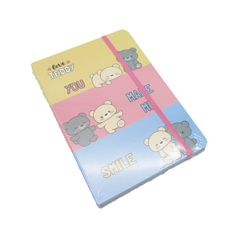 Haed Cover Notebook - Teddy bear - Random Design