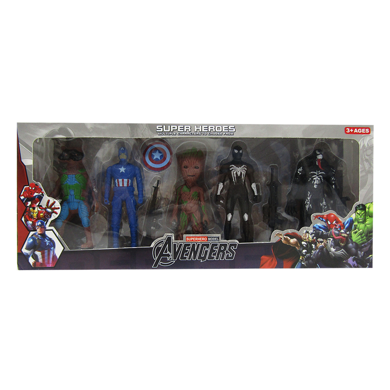 Super Heroes Set – 5 Pcs