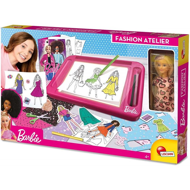 Lisciani Barbie Fashion Atelier With Doll