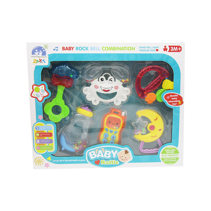 Baby Rattle Set - 6 Pcs